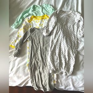 Brand new sleep dress for baby boy or girl , never worn , carters 0-3 months
